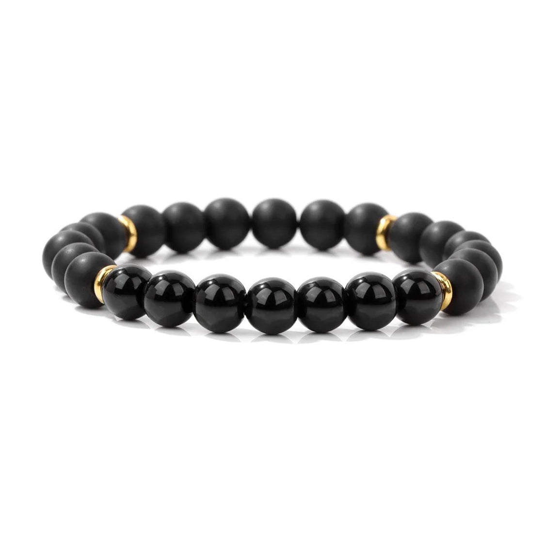 Natural Stone Tiger Eye Bead Bracelet