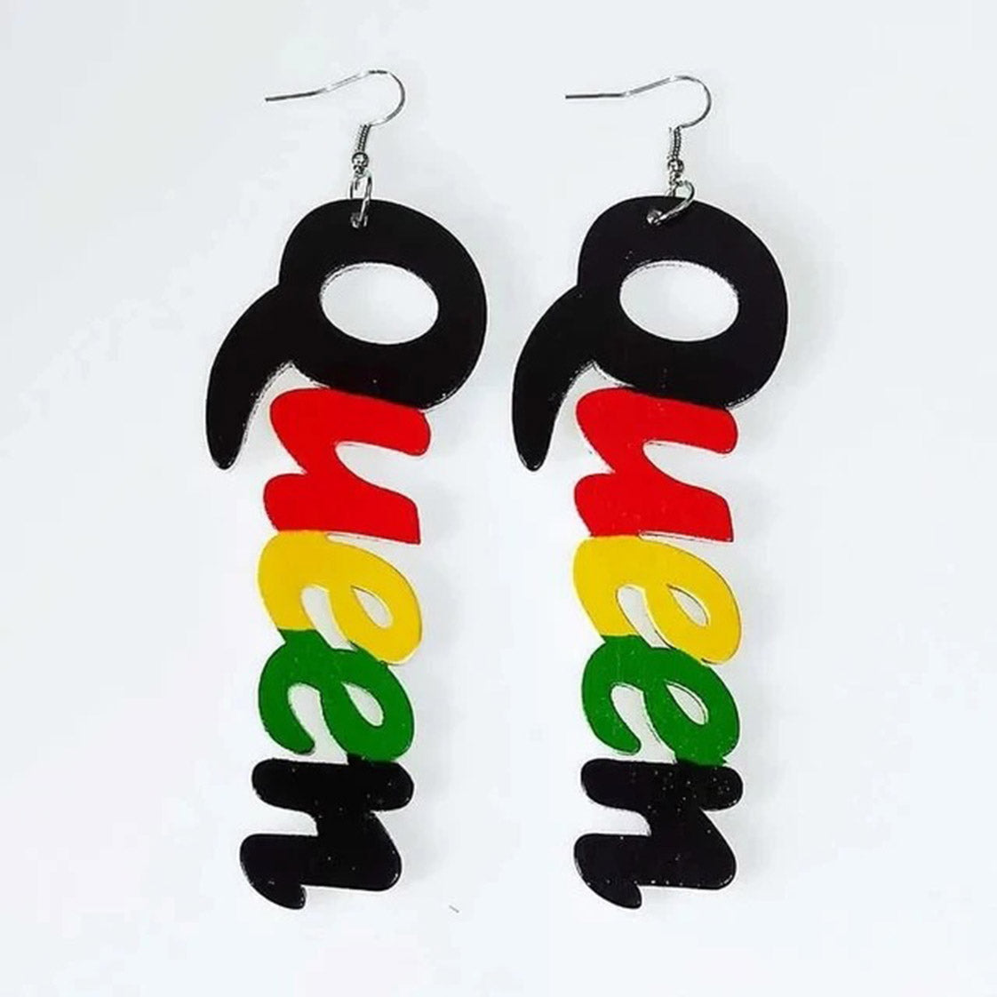 Wooden Queen earrings