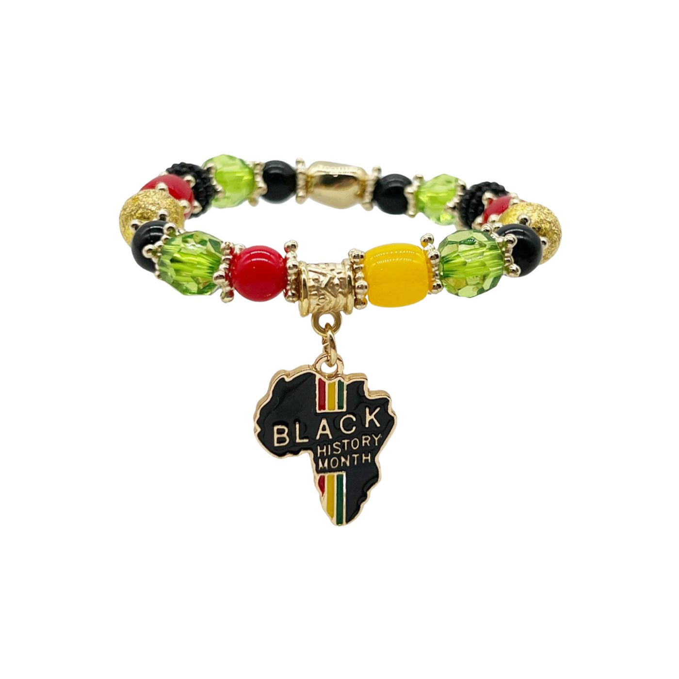 Black history month bracelet