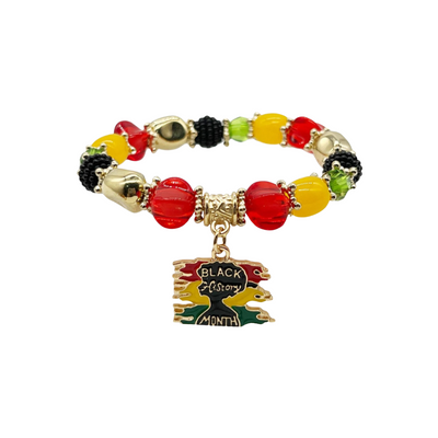 Black history month bracelet