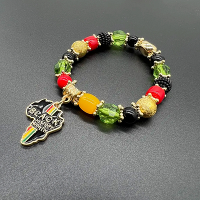 Black history month bracelet