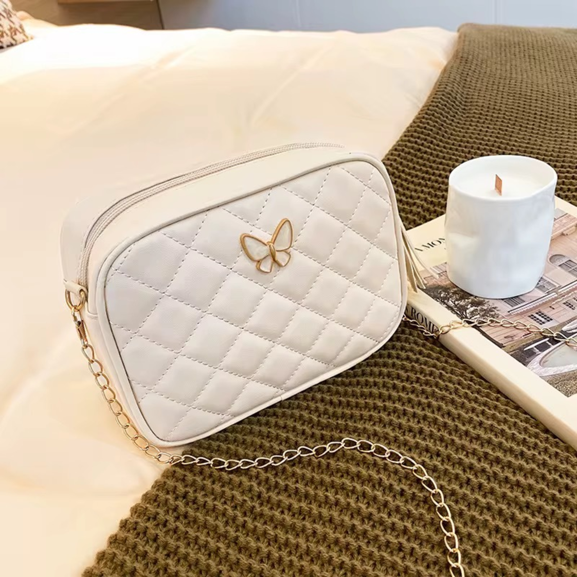 Butterfly crossbody bag