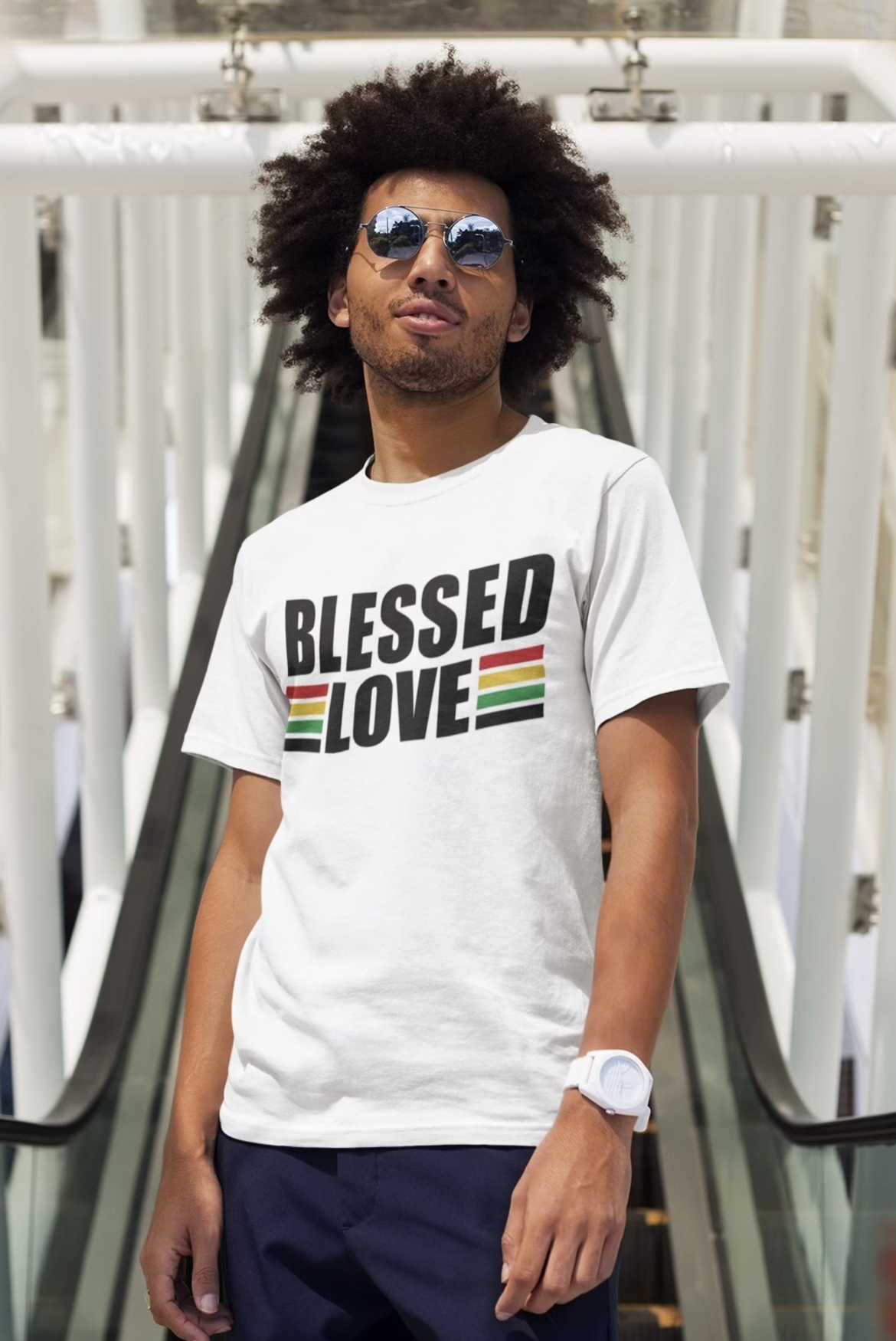 "BLESSED LOVE" MEN'S T-SHIRT