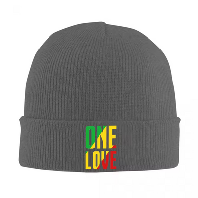 One love knit cap