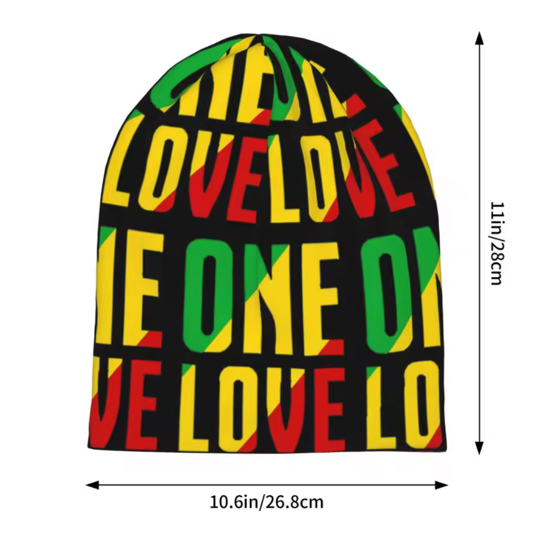 One love locs hat